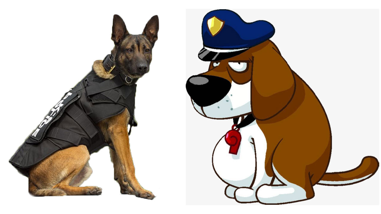 police-dog-تولید یک انیمیشن