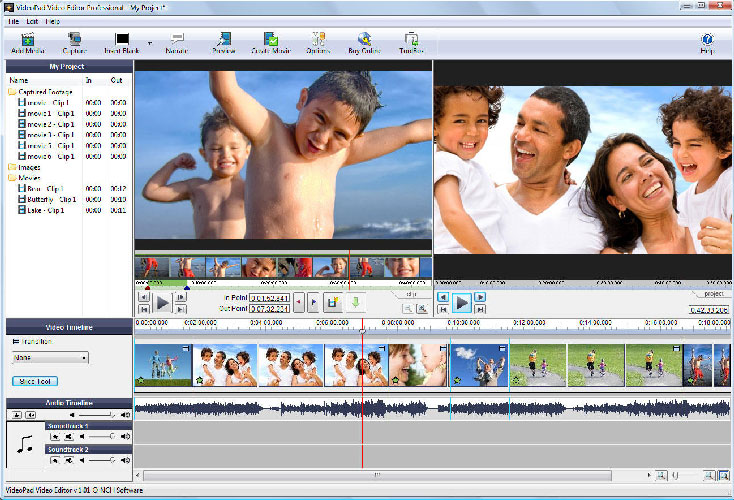 نرم افزارهای تدوین - Video Pad - software-editing - 