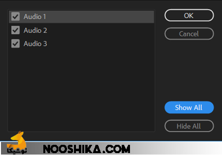 صداگذاری در نرم افزار Premiere Pro - نوشیکا - nooshika- nooshika.com - صدا گذاری در نرم افزار- Premiere pro - sounding-in-premiere-pro-software -